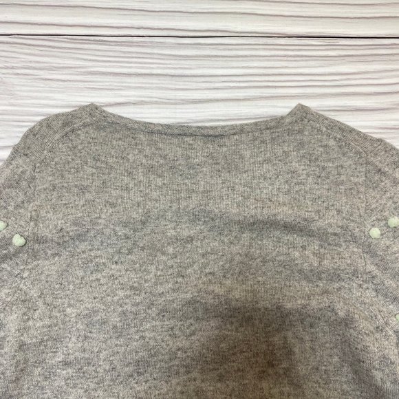 J. Crew Factory Grey Mint Charley Sweater Pullover - Picture 14 of 14